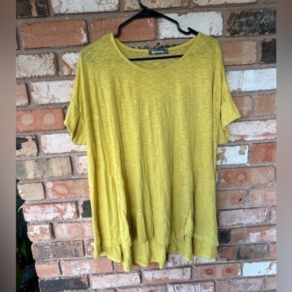 Alembika Lagenlook tunic blouse top